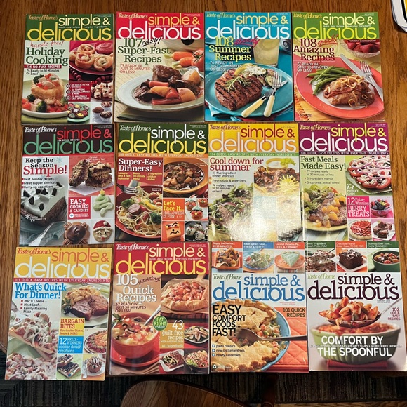 12 issues of Simple & Delicious magazine by Taste of Home - Picture 2 of 14